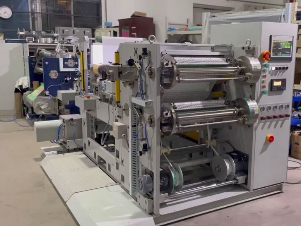 德力实修正带分切机