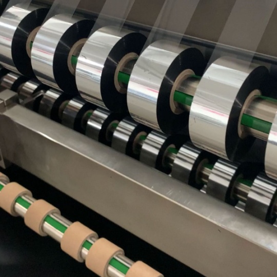 德力实热转印碳带分切机