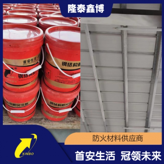 隆泰鑫博 室内非膨胀钢结构防火涂料 颜色规格支持定制