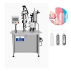 各种喷雾剂半自动灌装机封口机充气机 气雾剂三合一灌装机